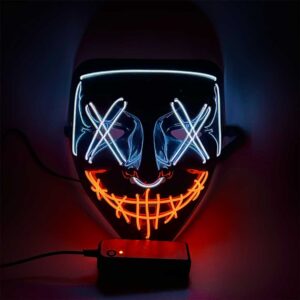 Halloween Mask with Lights - Model 4