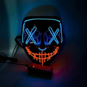 Halloween Mask with Lights - Model 2